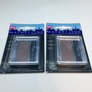 2x Maybelline Eyestudio Eyeshadow Chocolate Chic